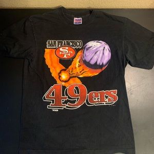 NFL TRENCH ULTRA 49ERS Vintage Short Sleeve Tee